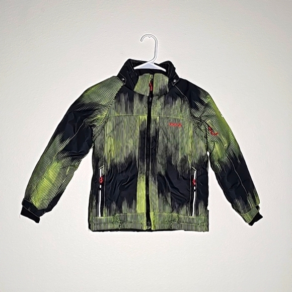 Kamik Rusty Bamboom Jacket Coat Insulated Waterproof Winter Leaf Green Black 6